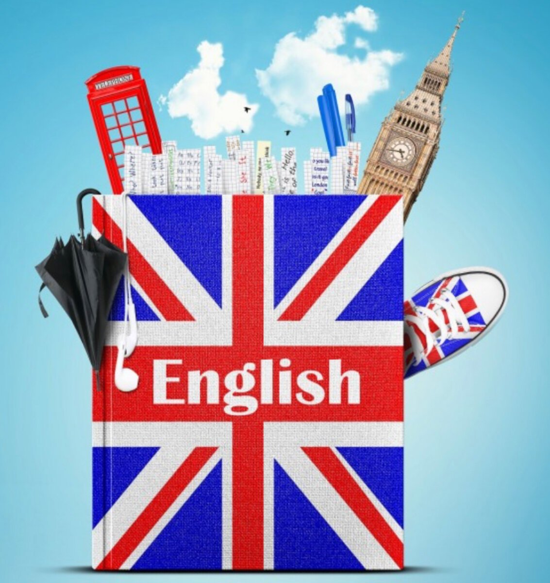 Фон английский язык