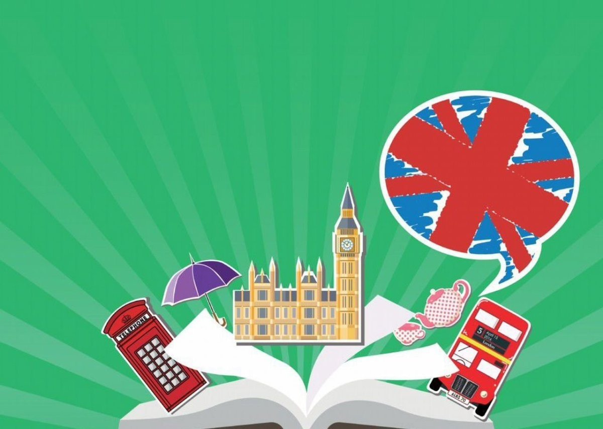 Фон для урока иностранного языка