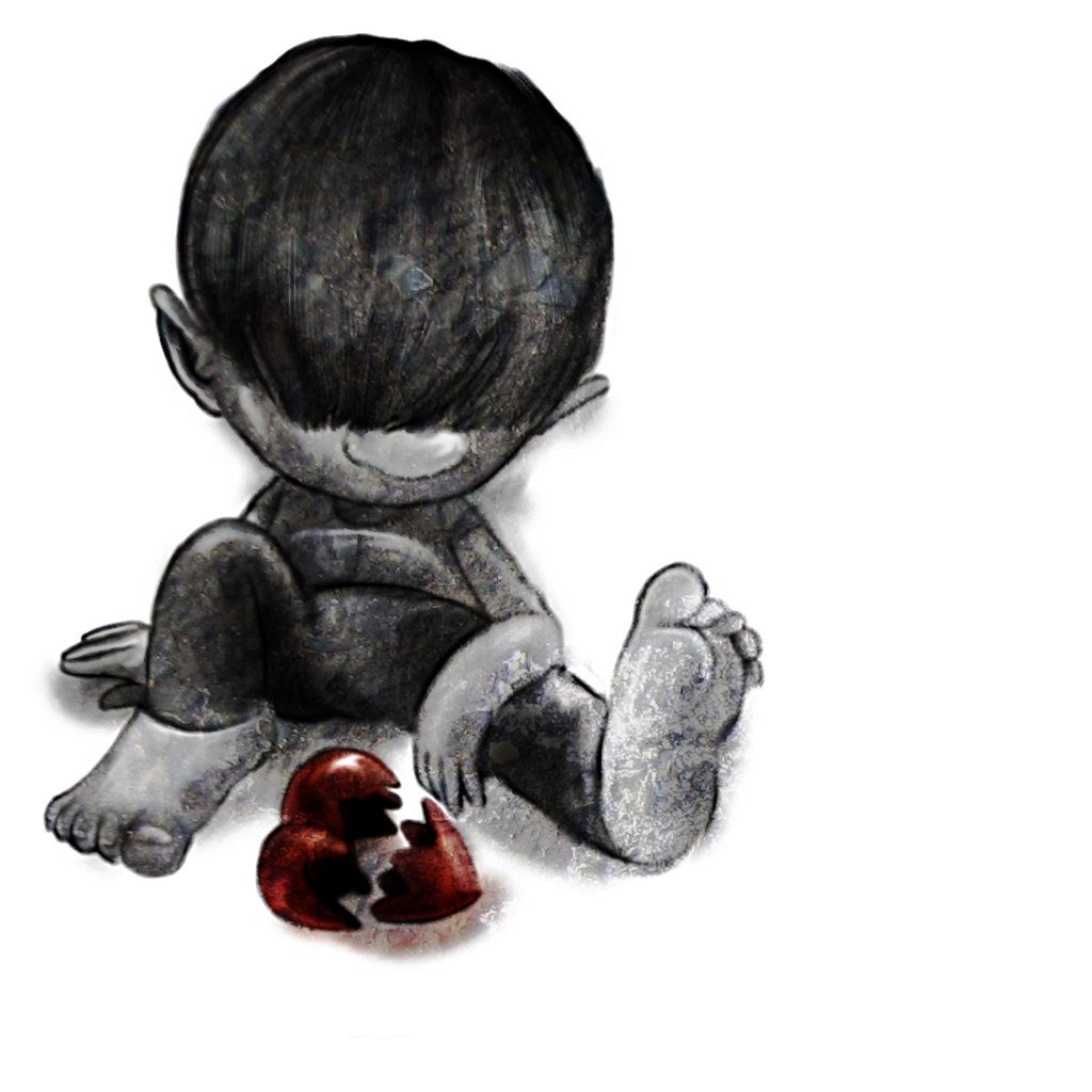 Разбитое сердце Минимализм