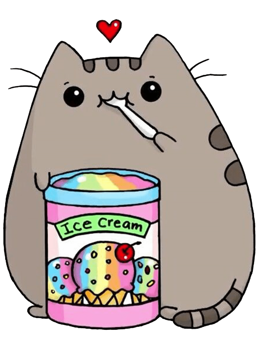 Кавай котик Пушин