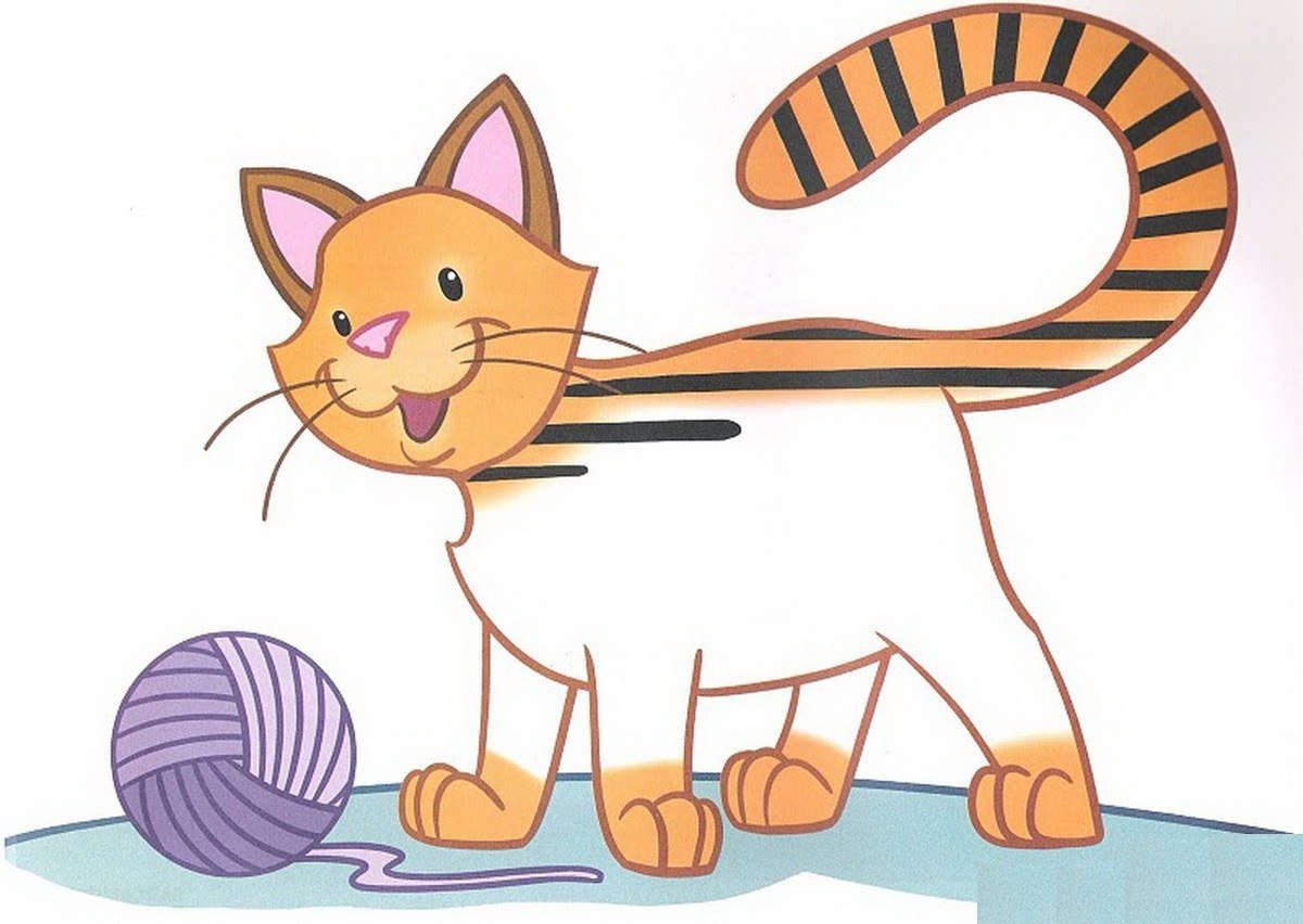 Котенок с бантиком