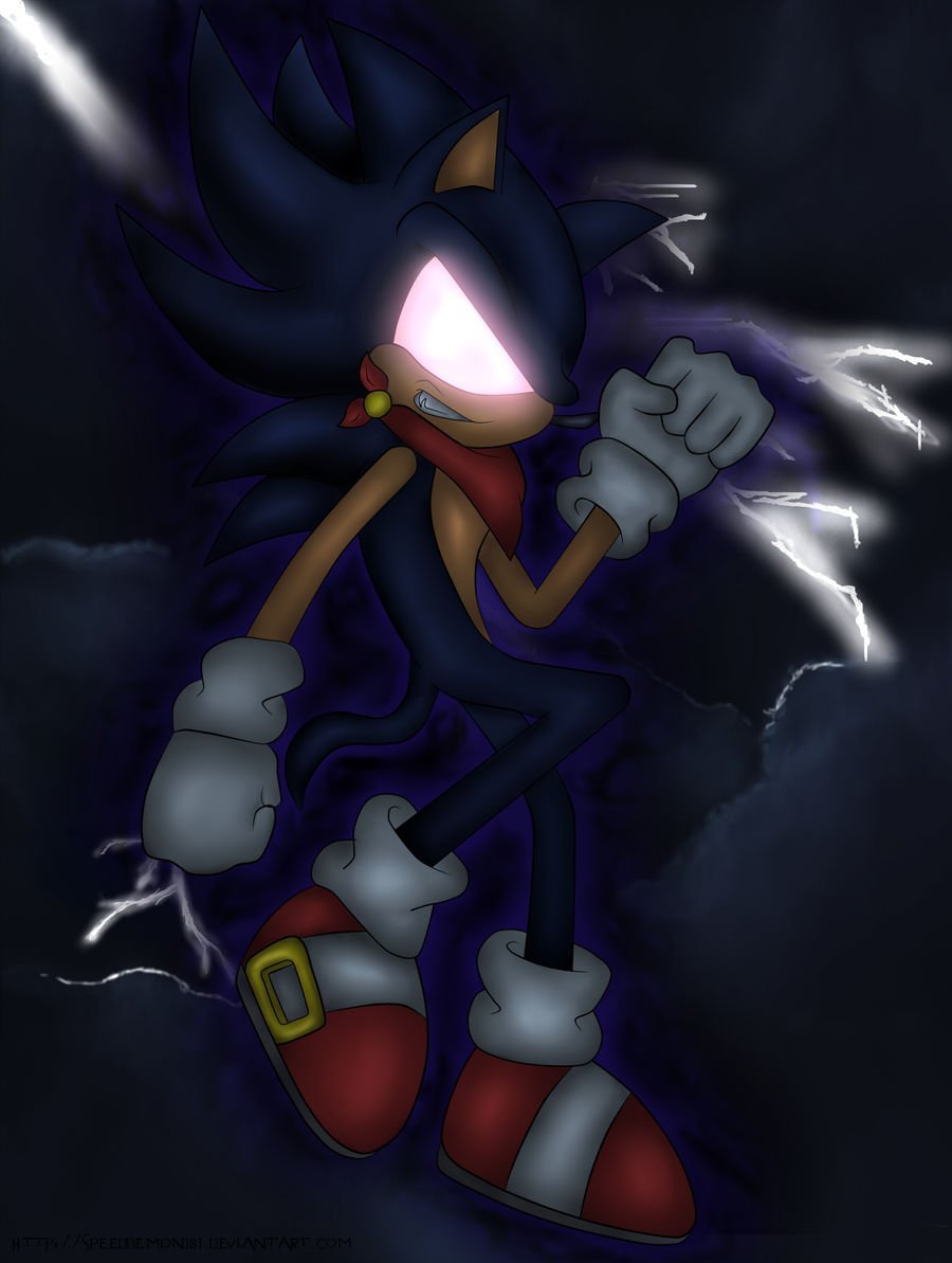 Команда Соника: Dark Sonic form.