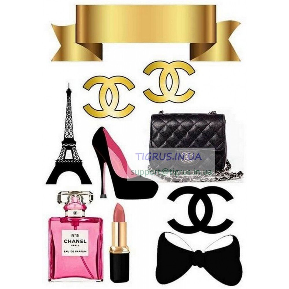 Бумажная косметика для срисовки