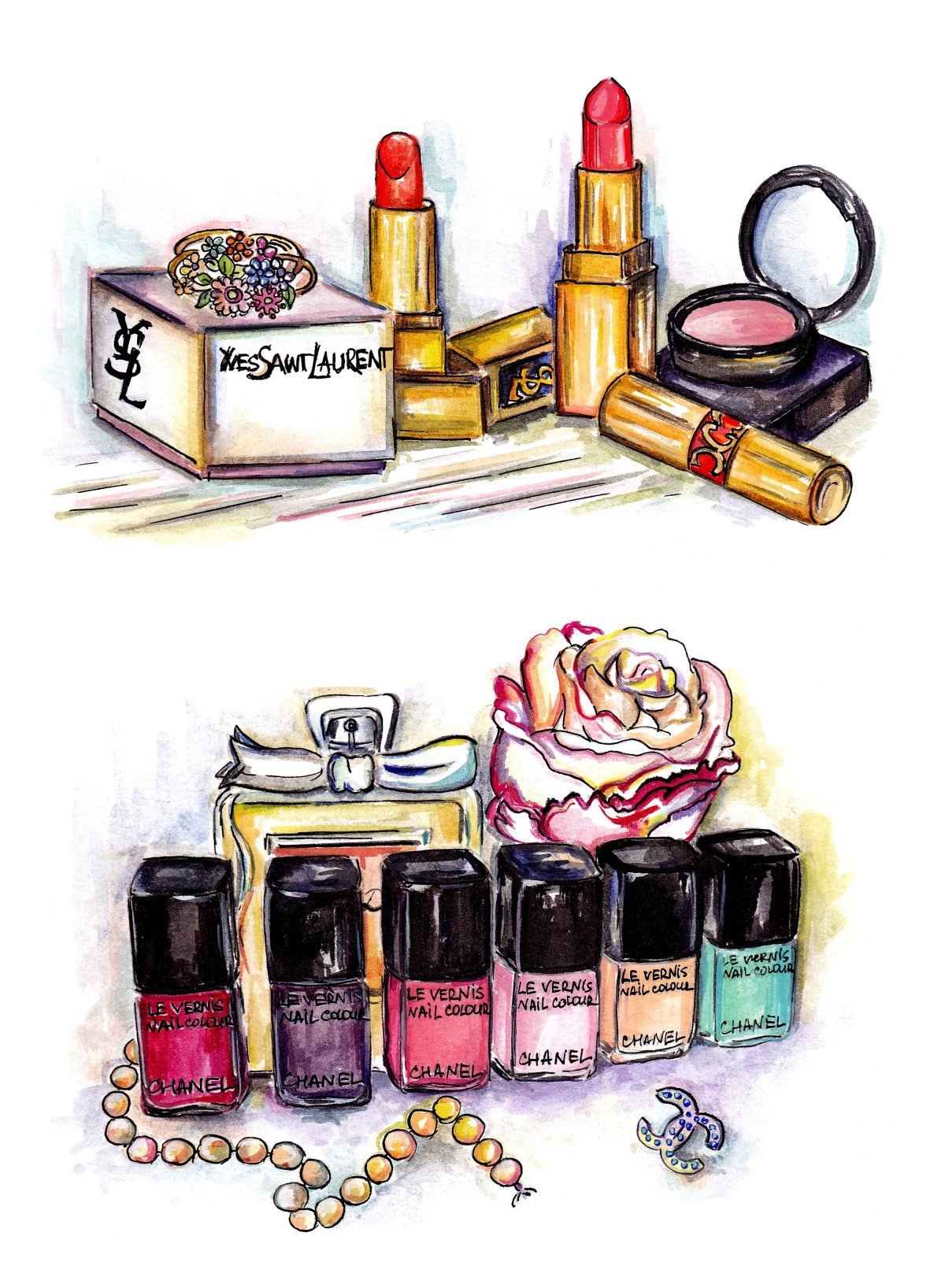 Идеи для бумажной косметики