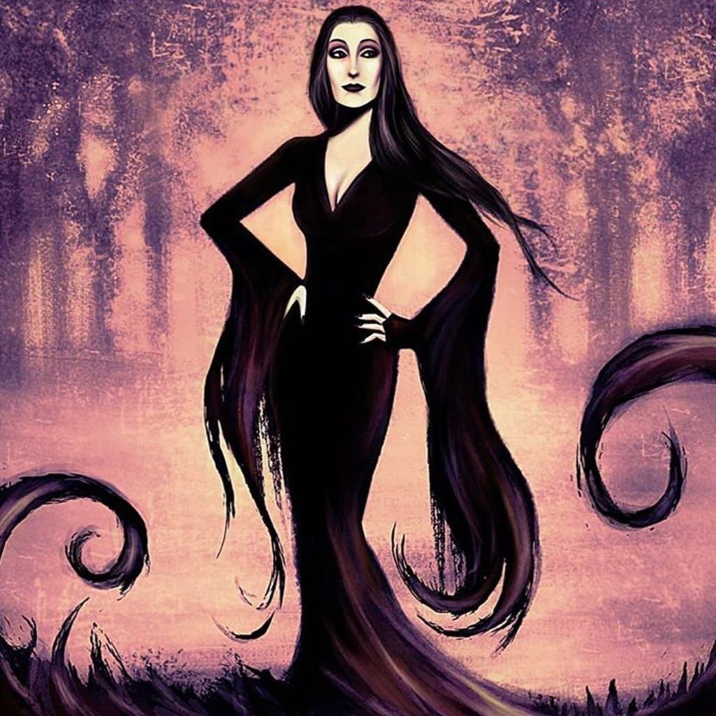 Семейка Аддамс тим Бертон