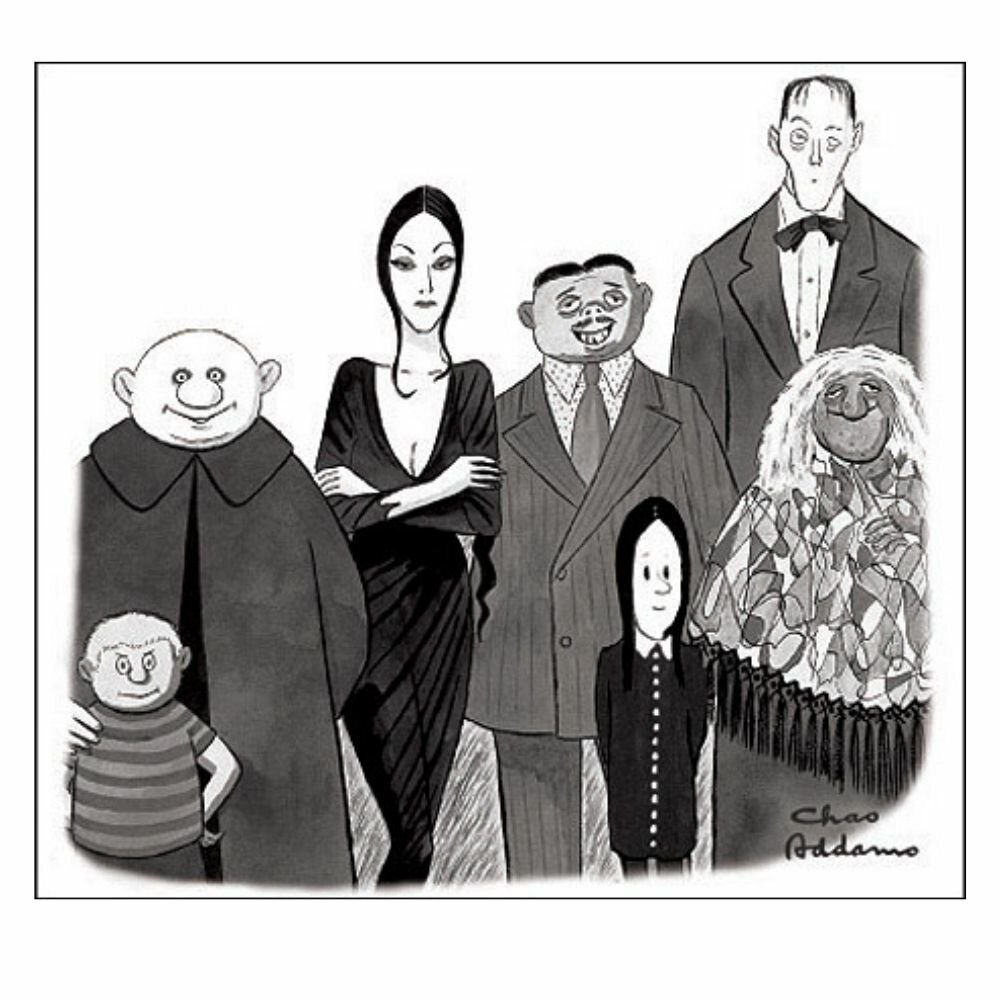 Семейка Аддамс герои