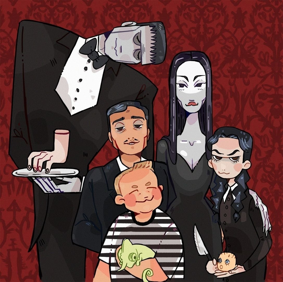 Семейка Аддамс 1991