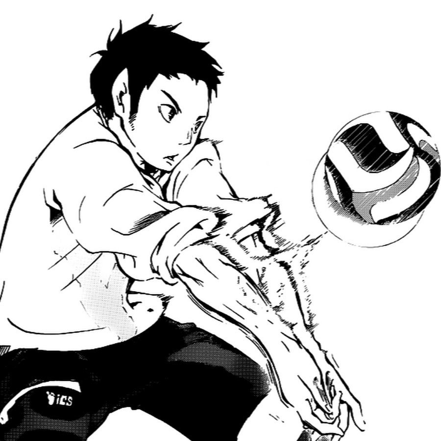 Чиби Сугавара волейбол