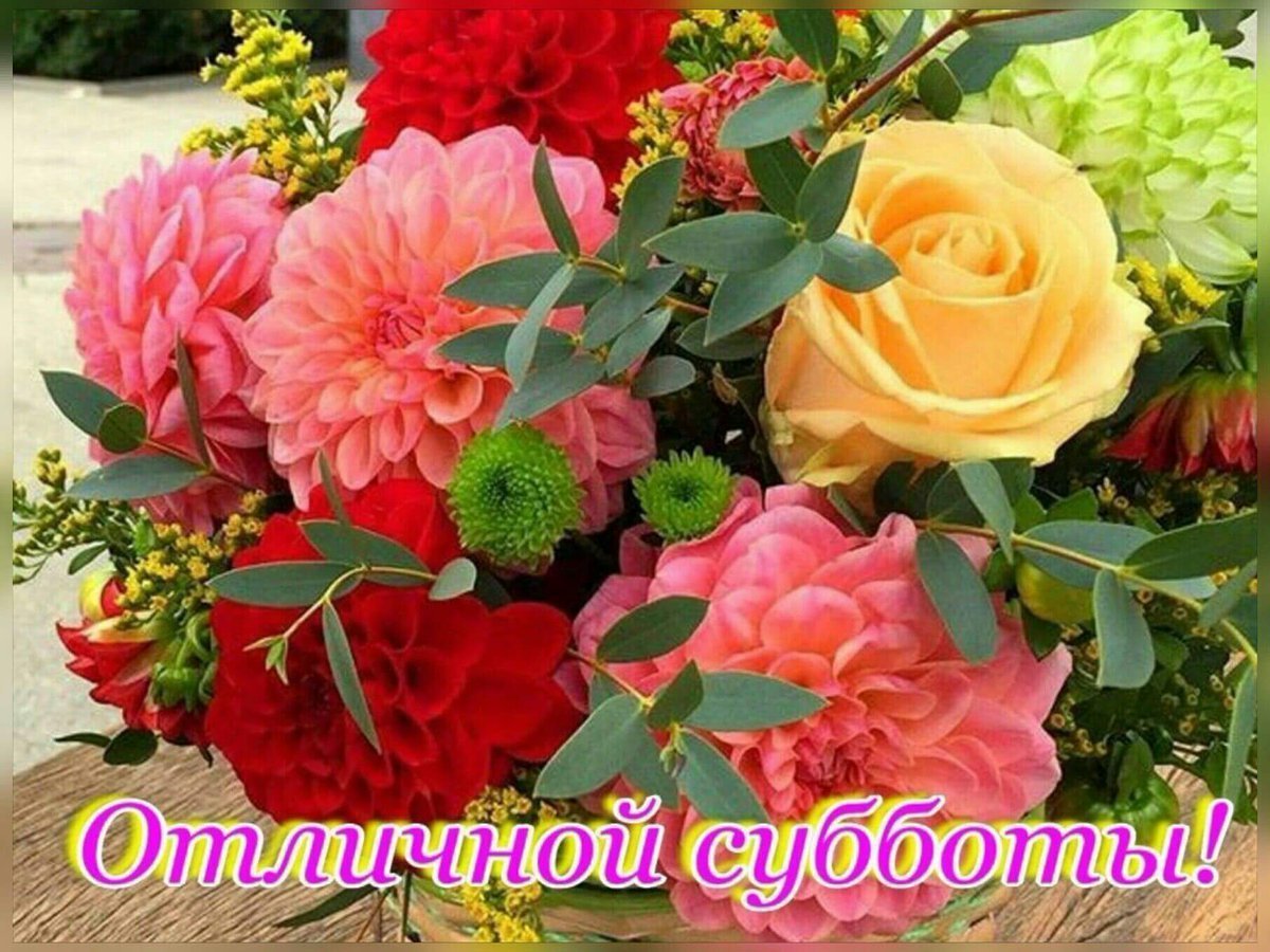 Хорошей субботы розы