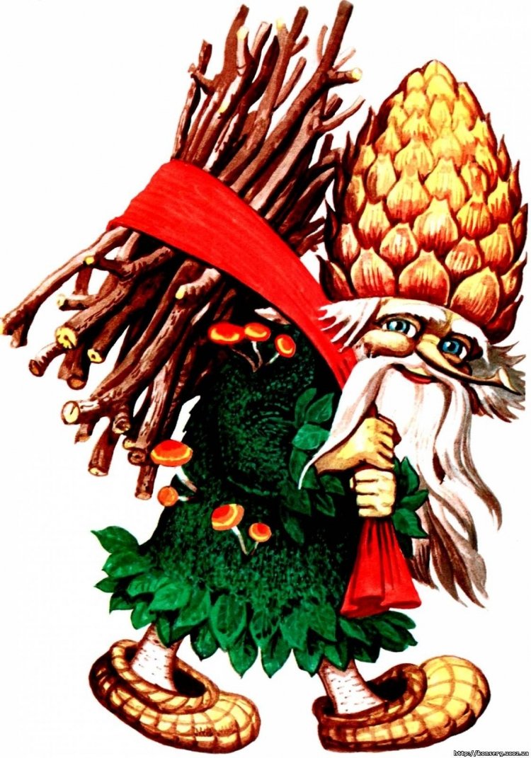 Гриб Боровик сказочный персонаж