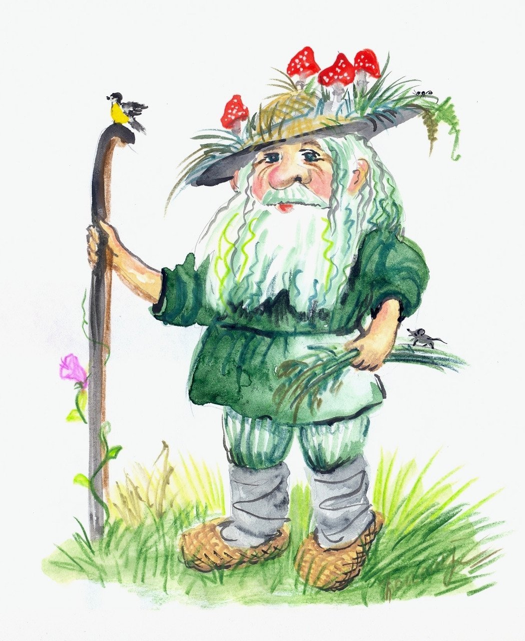 Боровик Лесовик сказочный персонаж