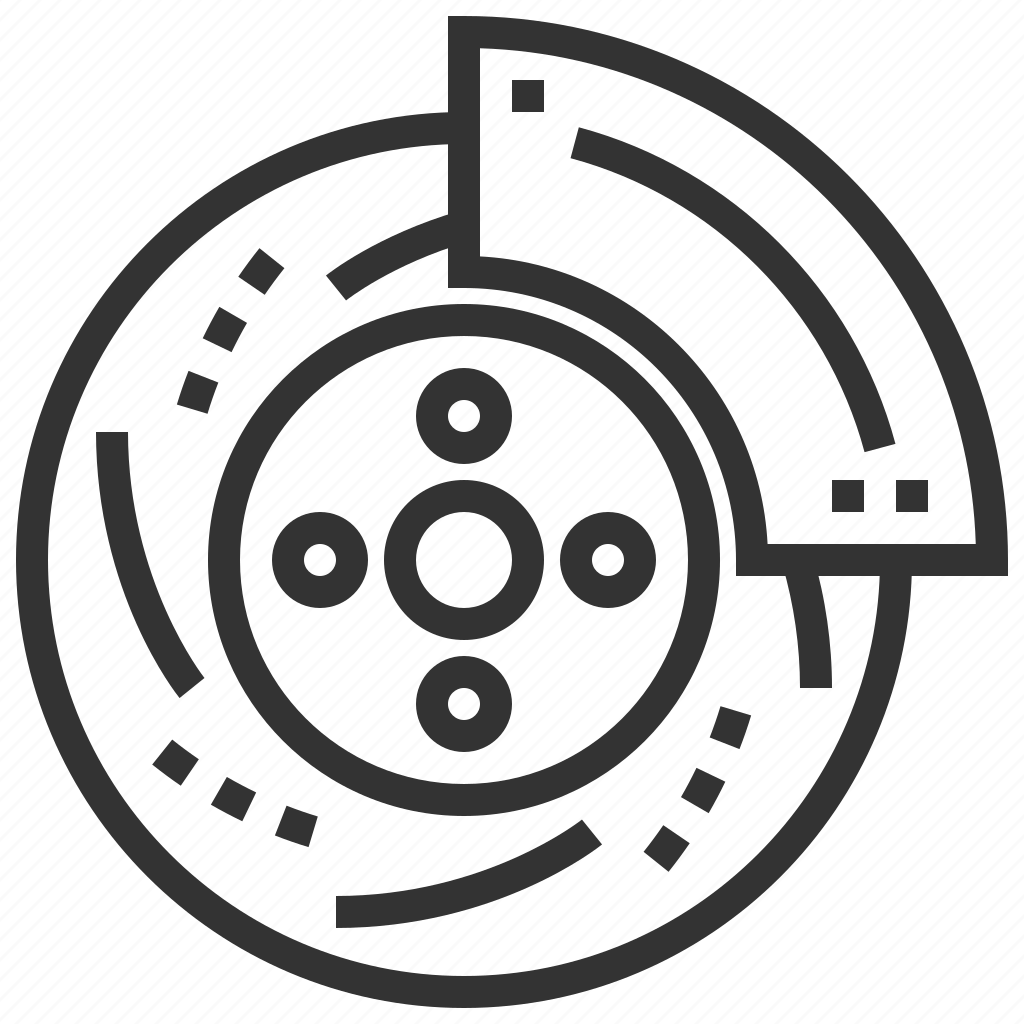 Тормозной диск иконка