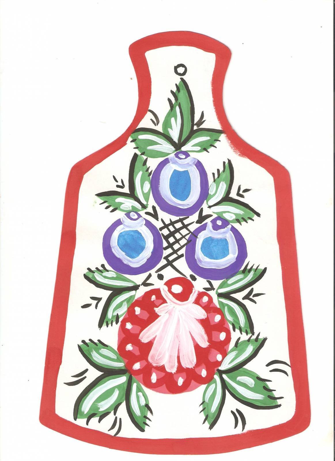 Городецкая роспись