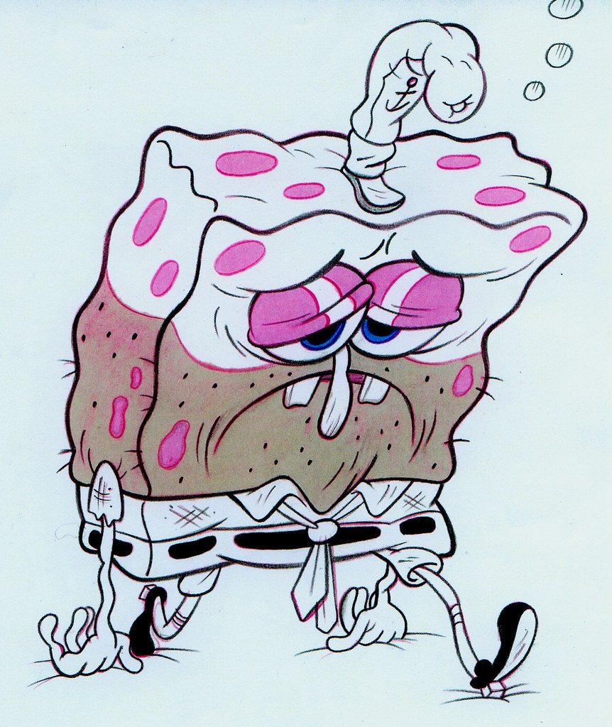 Патрик для срисовки