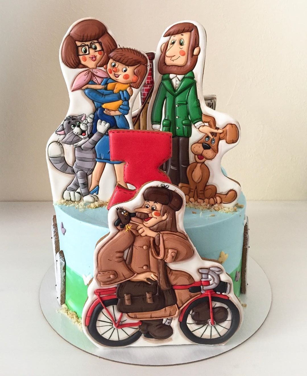 Печкин шарик и Матроскин