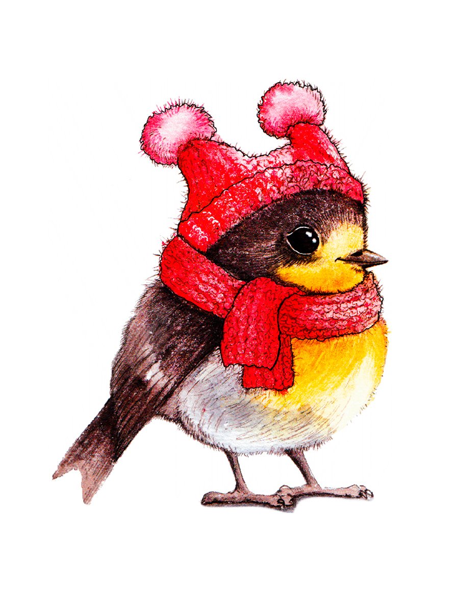 Вышивка гладью птицы на ветке