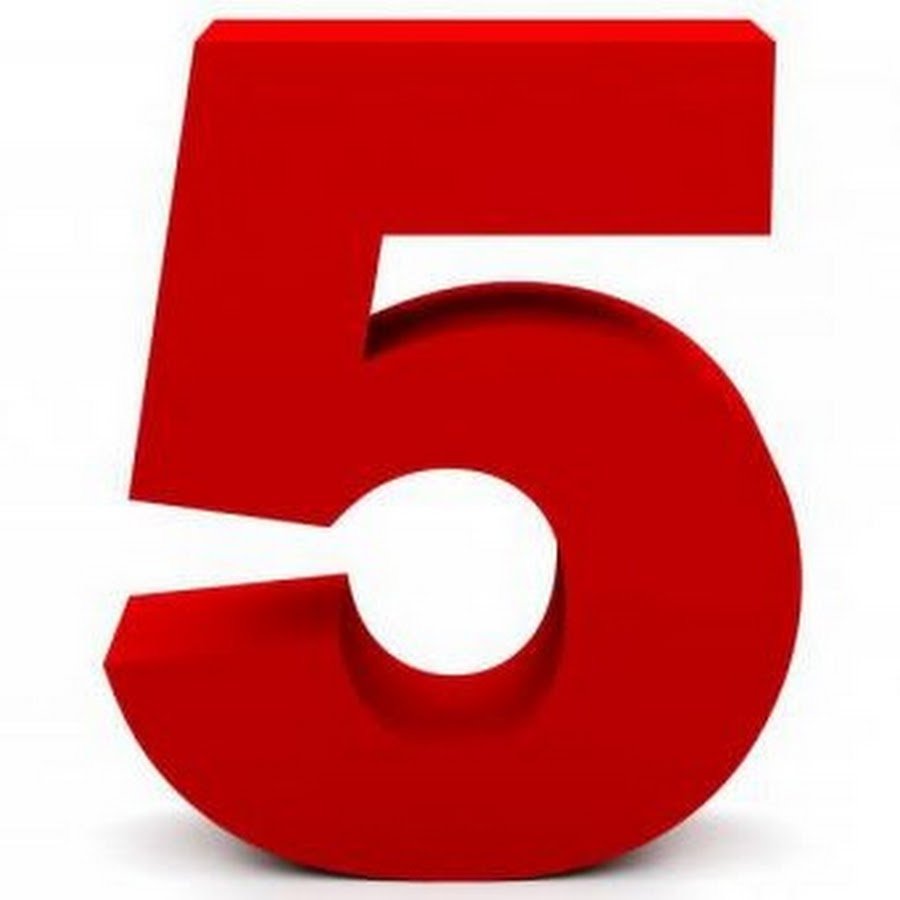 Цифра 8 красная