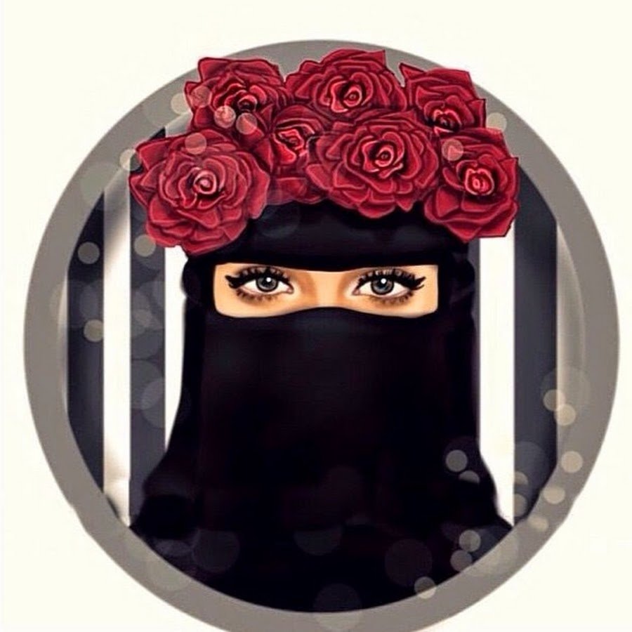 Девушка в хиджабе с короной