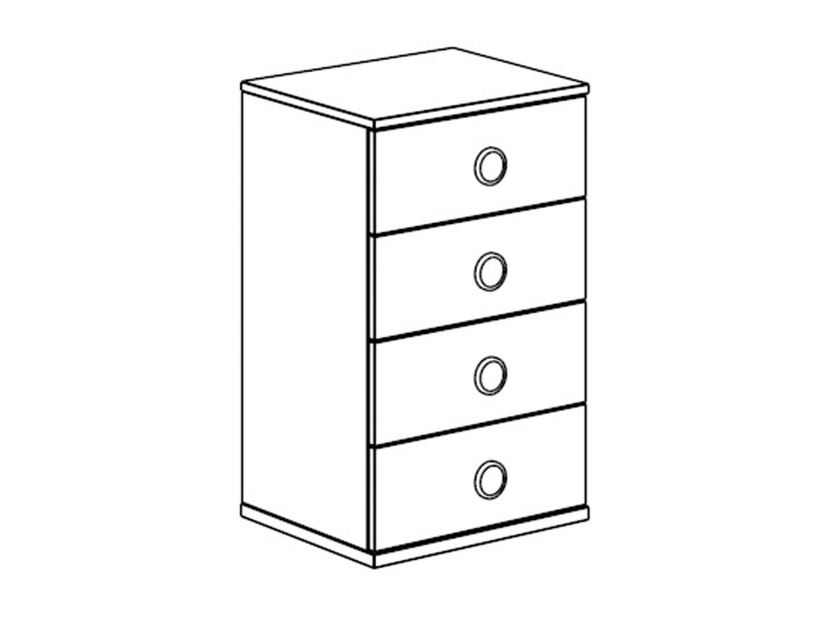 Комод Фея 1580 Зайчонок