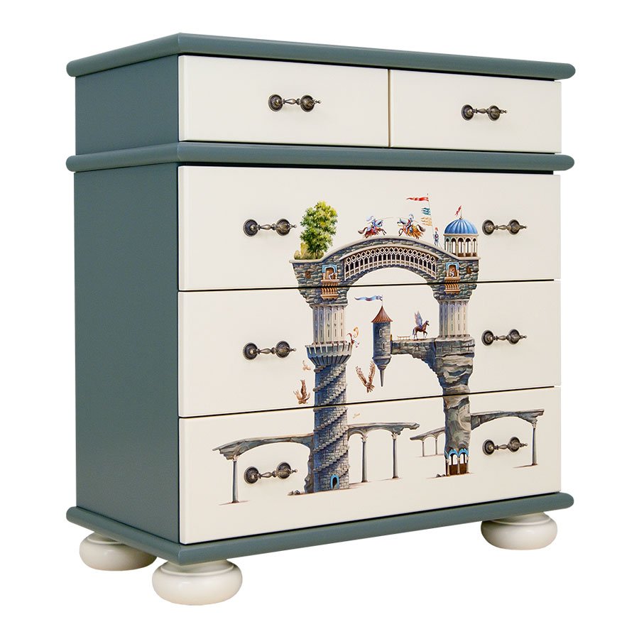 Рисовать комод