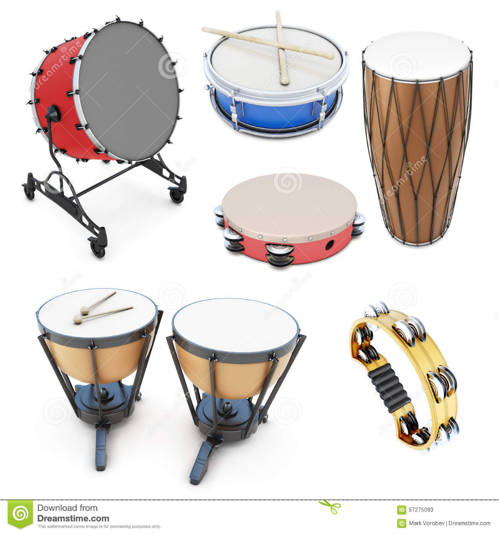 Ударные инструменты рисунок