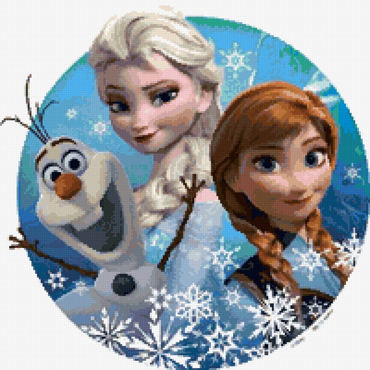 Холодное сердце 2 Эльза Анна и Олаф