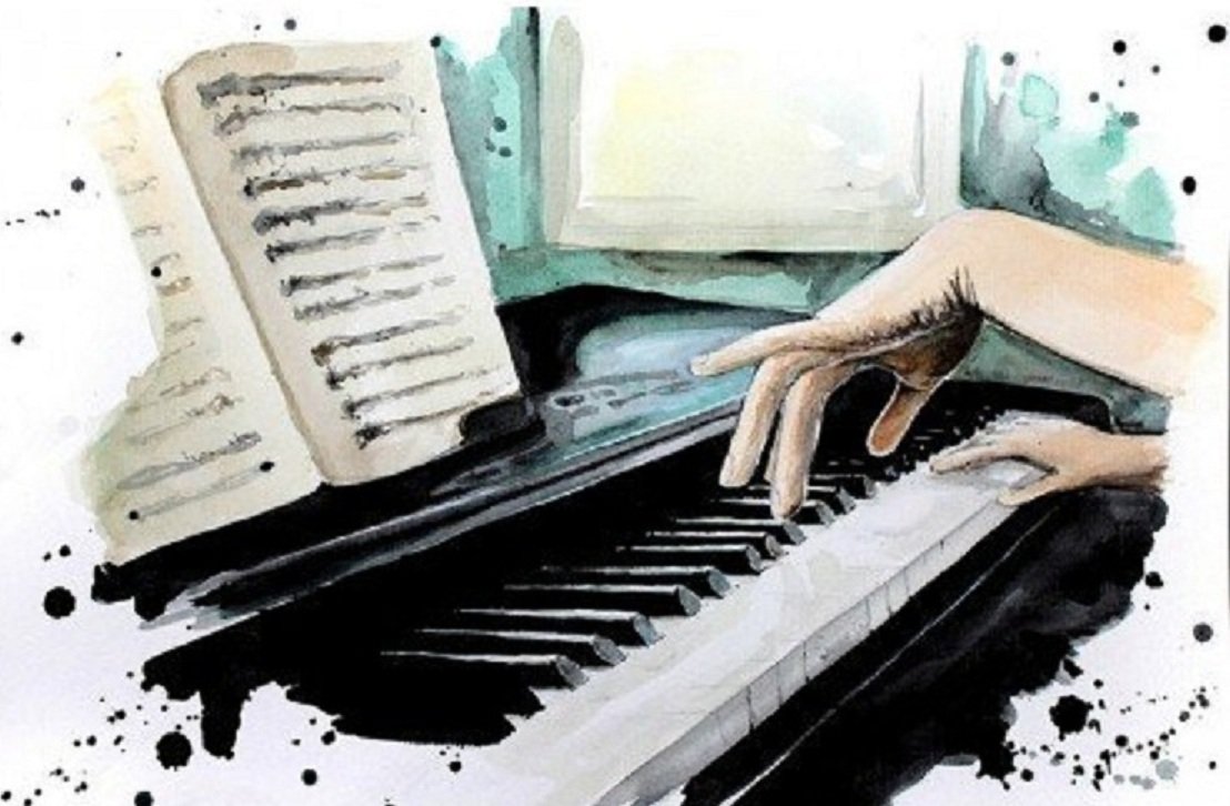 Пиктограмма фортепиано