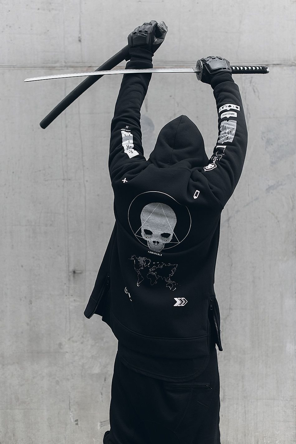 Футбольный хулиган арт