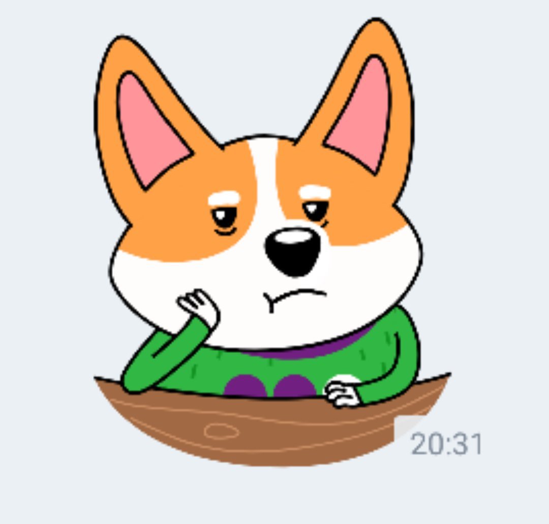 Коржик МЕГАФОН Стикеры