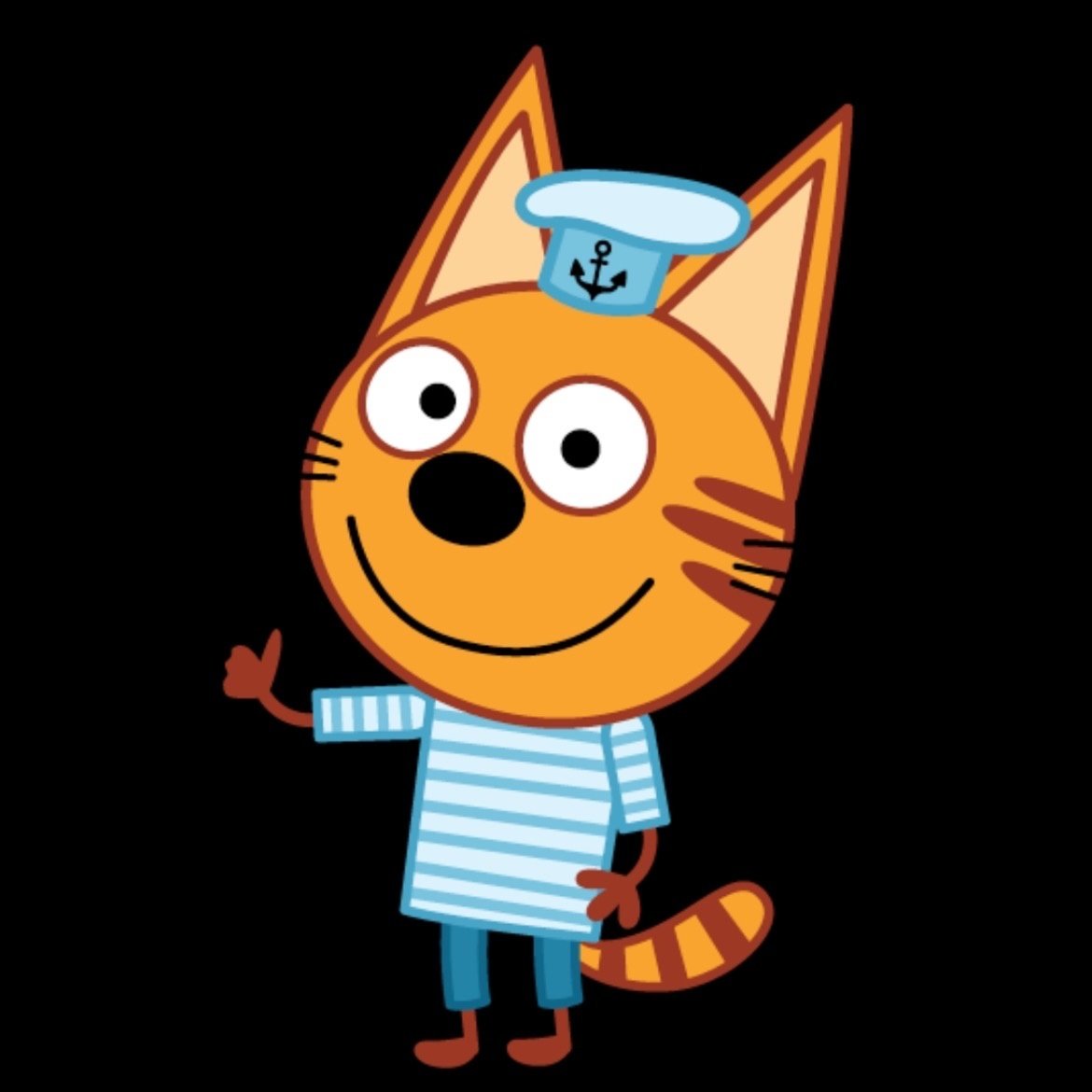 Герои мультика три кота