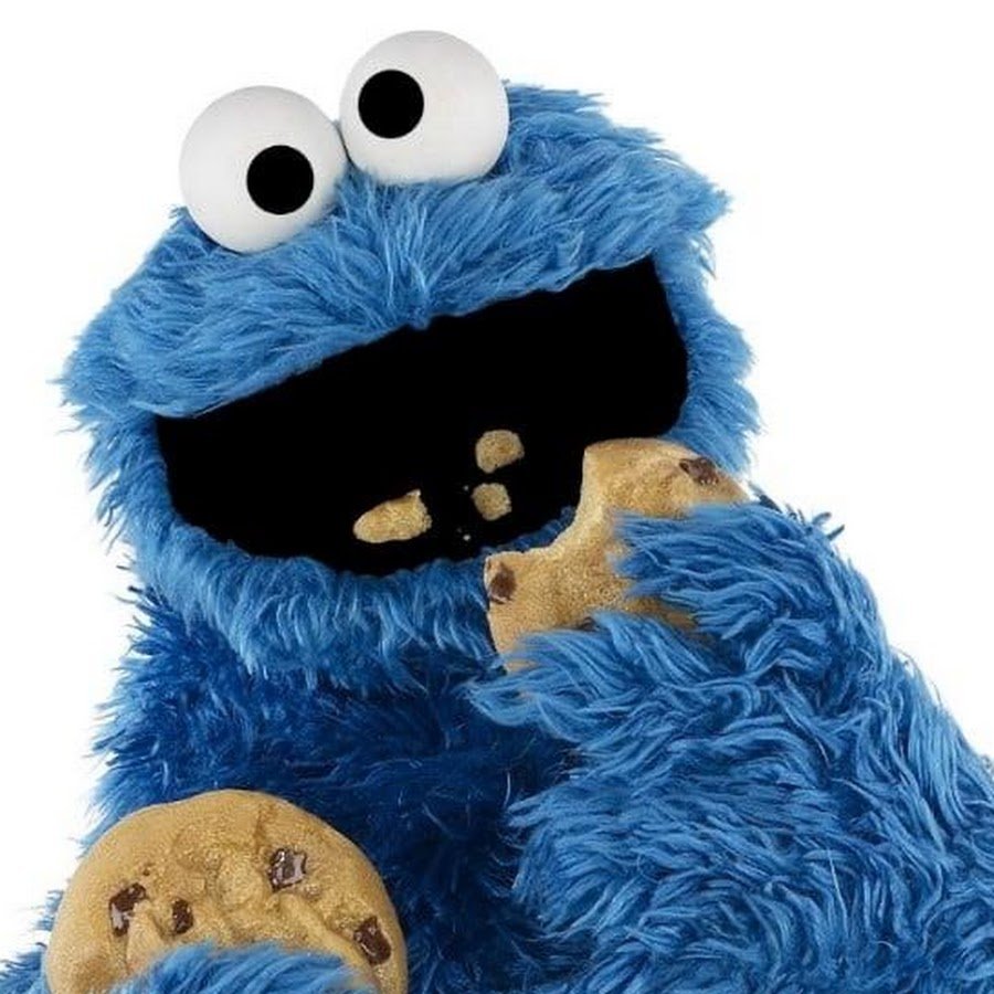 Коржик улица сезам в векторе