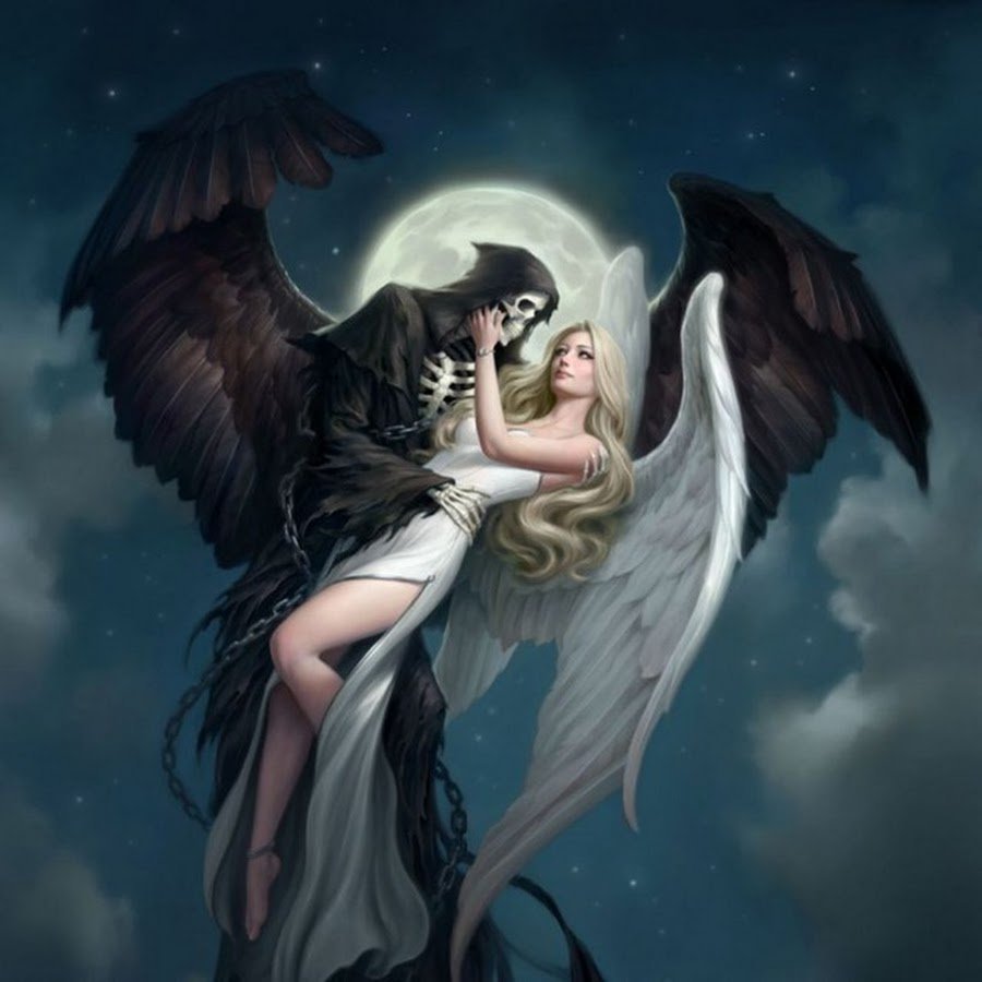 Ангел смерти девушка