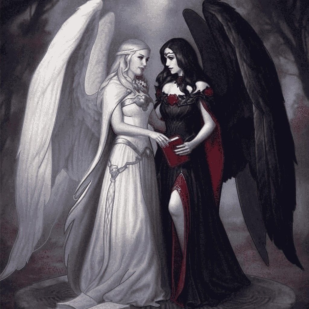 Добро и зло девушки