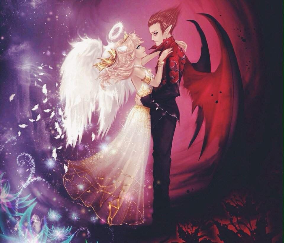 Аниме ангел Энджел любовь