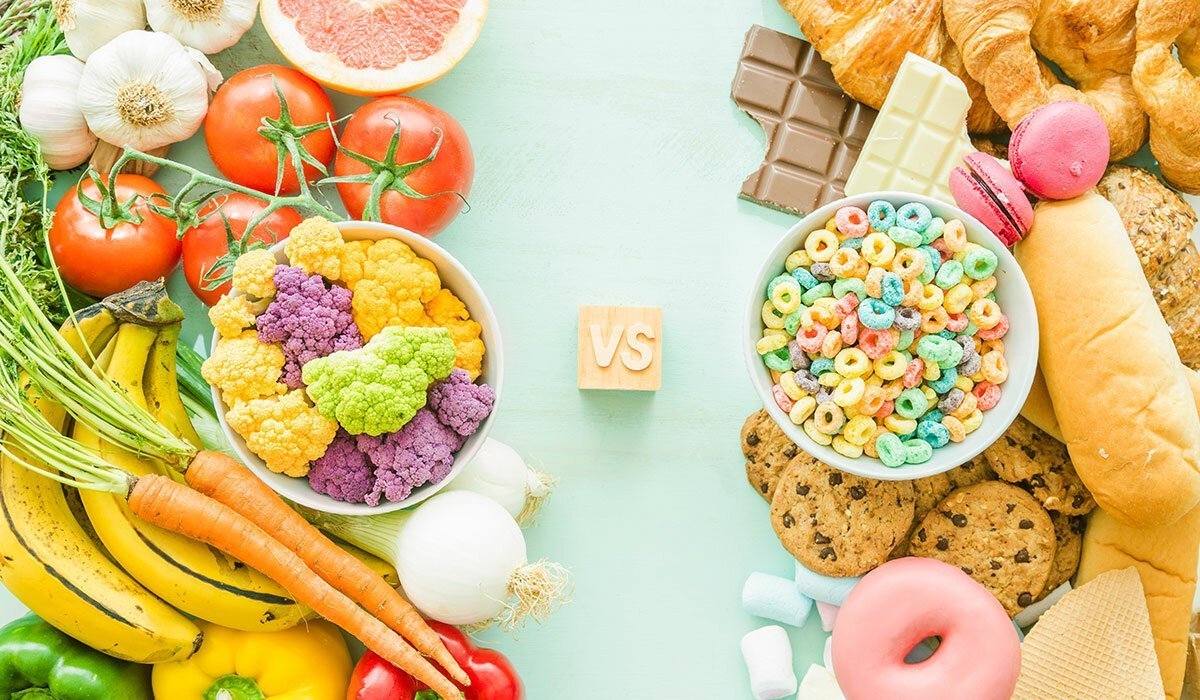 Здоровая и нездоровая еда