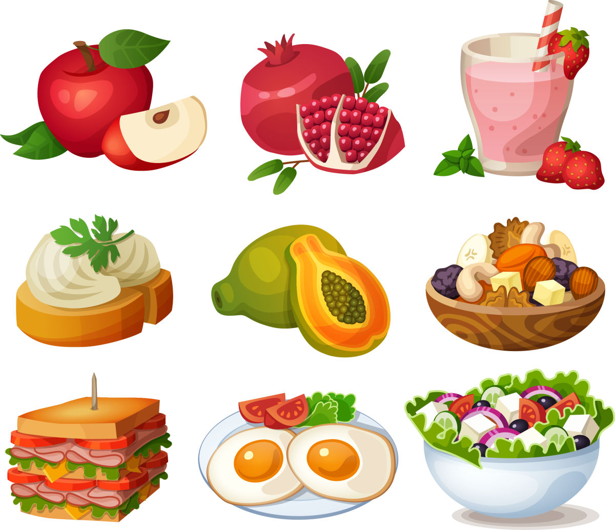 Продукты рисунок