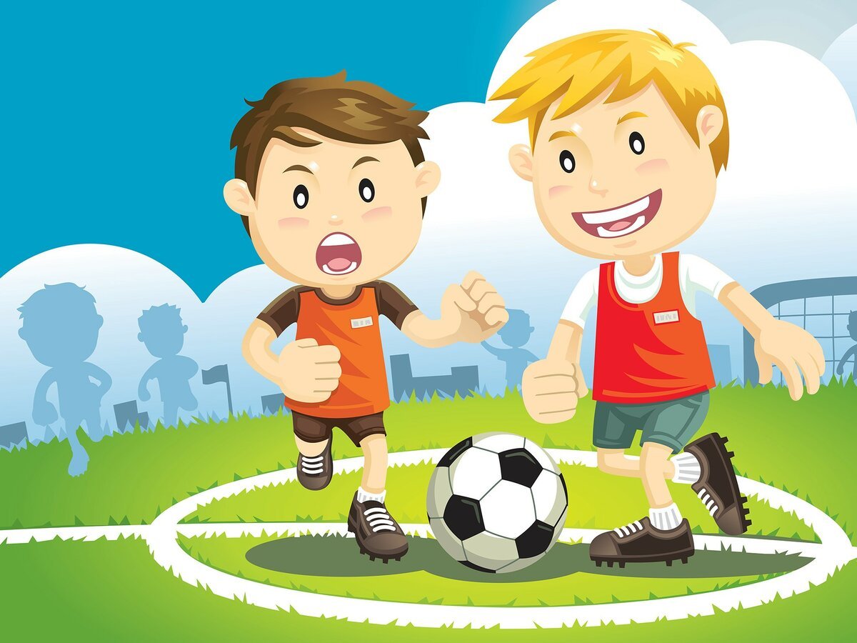 Футбол нога мяч