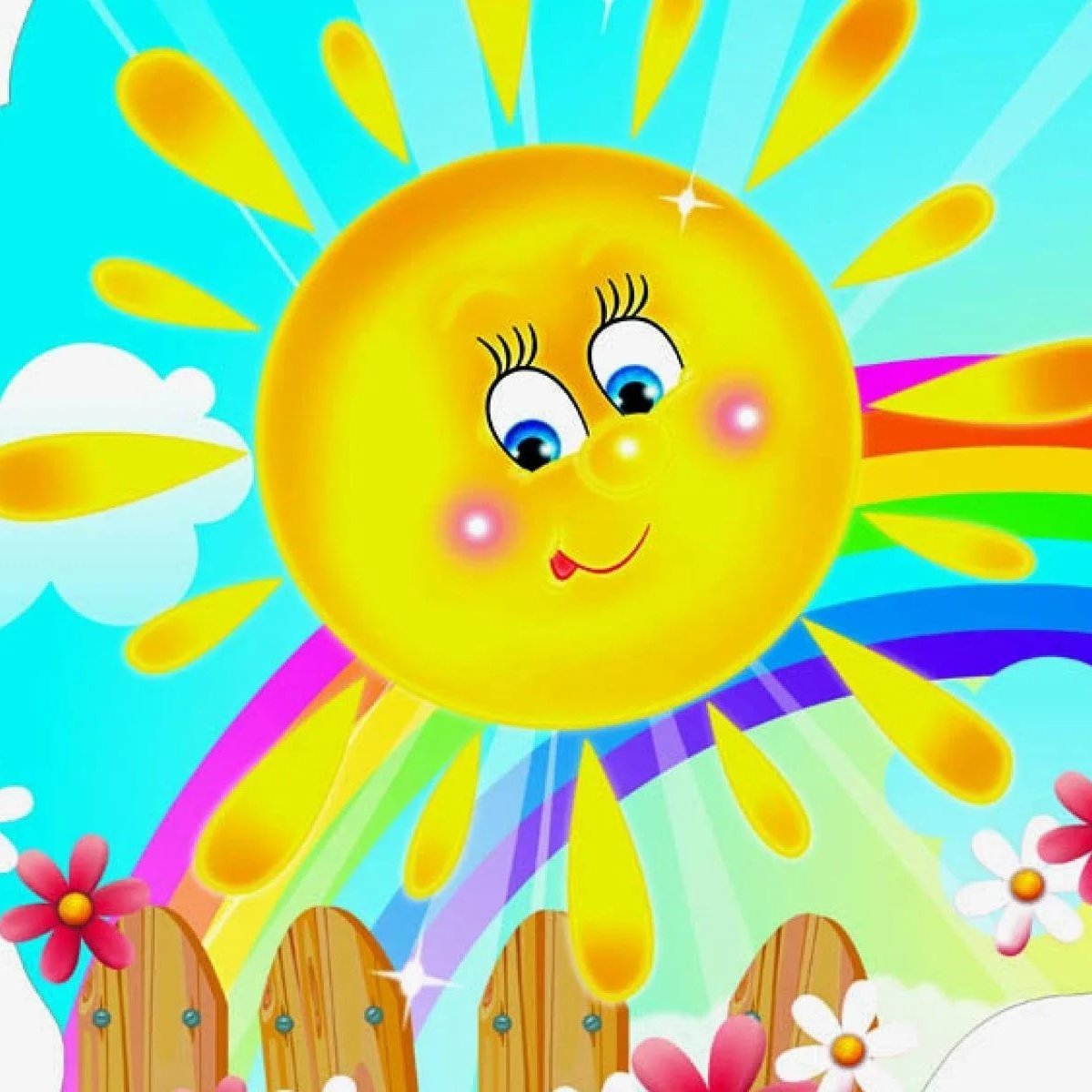 Эмблема солнышко для детского сада