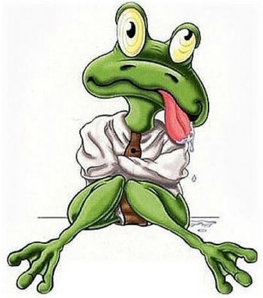 Жаба прикол