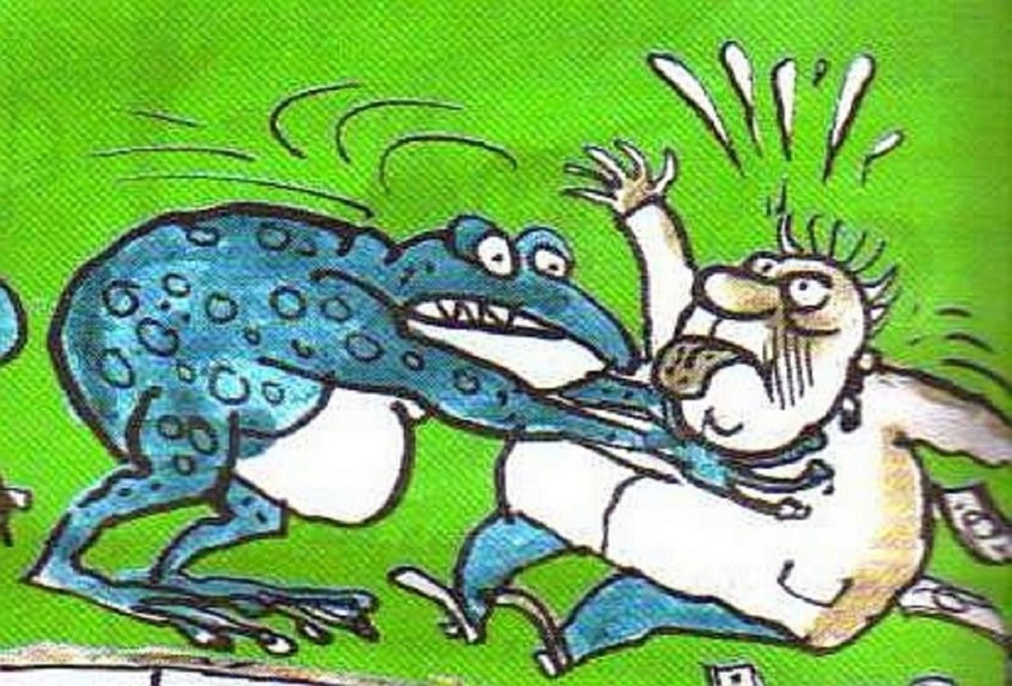 Жаба душит прикол