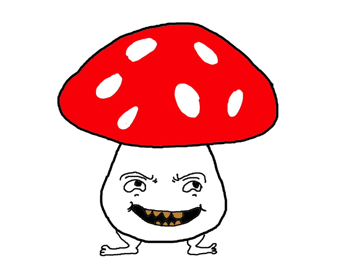 Мухомор рисунок милый