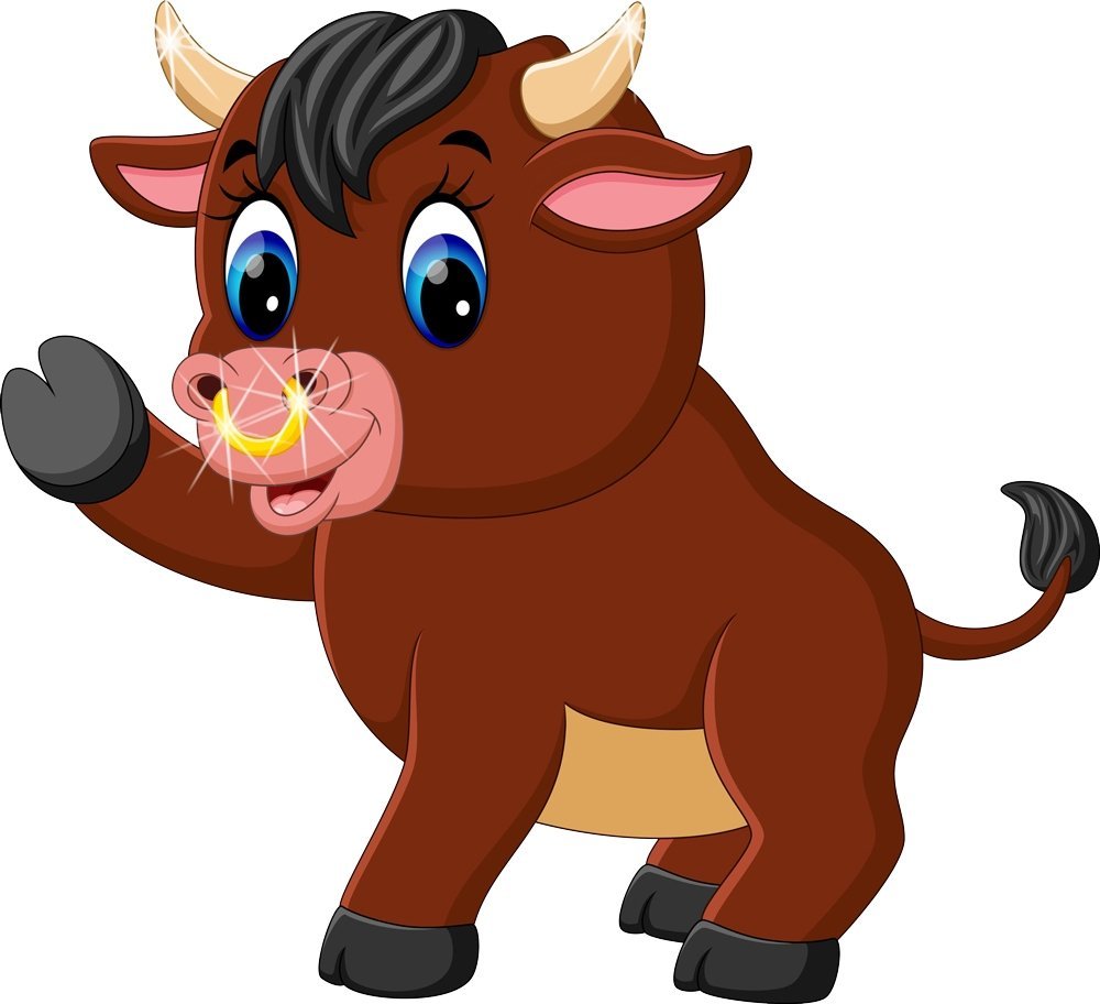 Бычок для детей