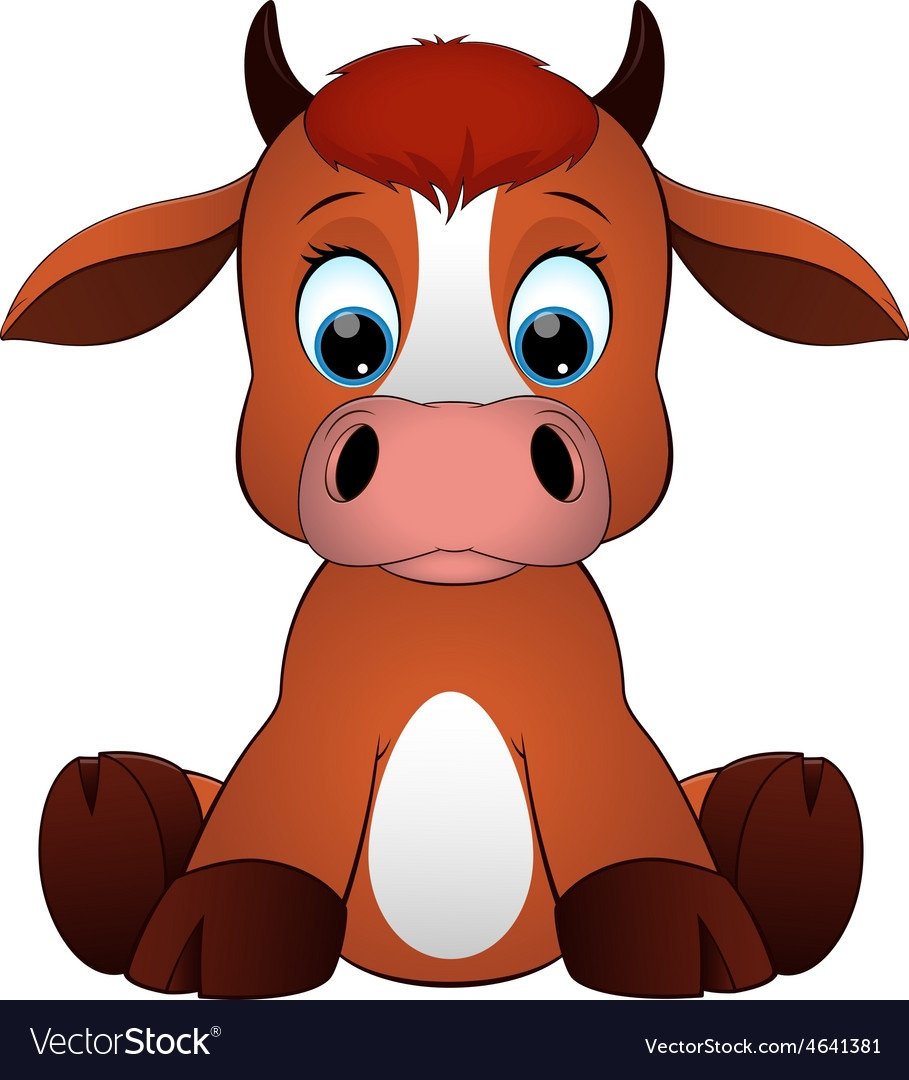 Бычок мультяшка