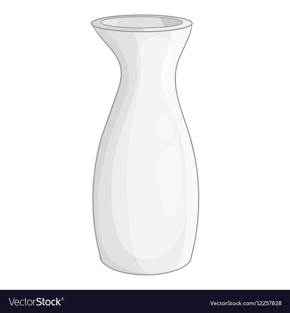 Ваза оранжевая рисунок