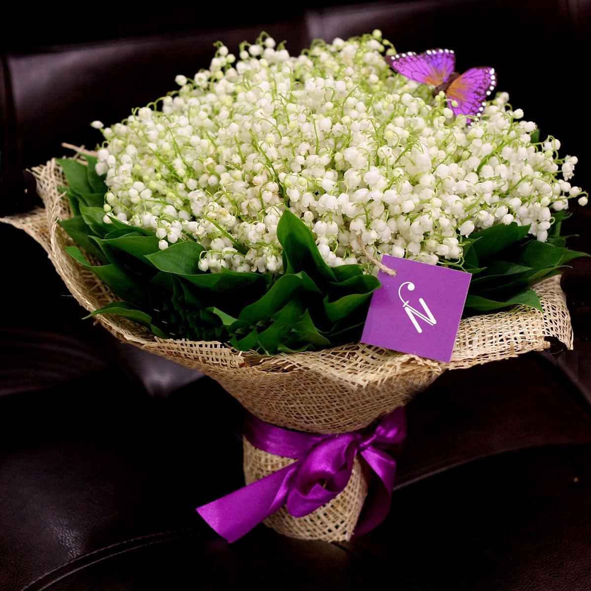 Сирень и Ландыши букет