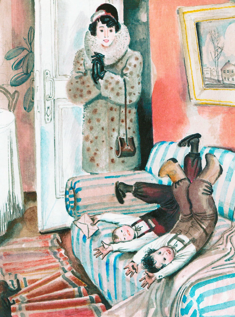 Чук и Гек рисунок карандашом