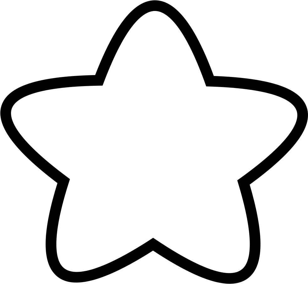 Звезда с закругленными краями