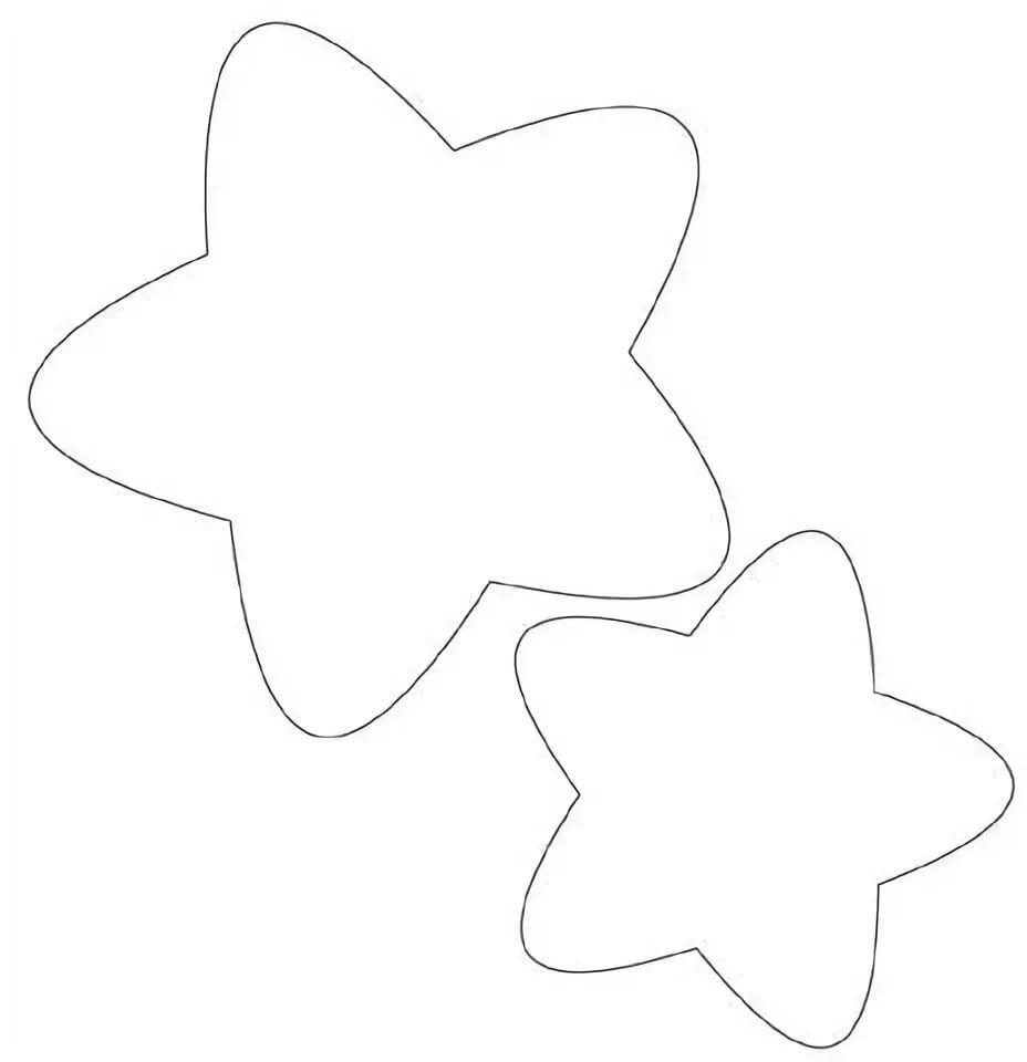 Звезда из фетра выкройка