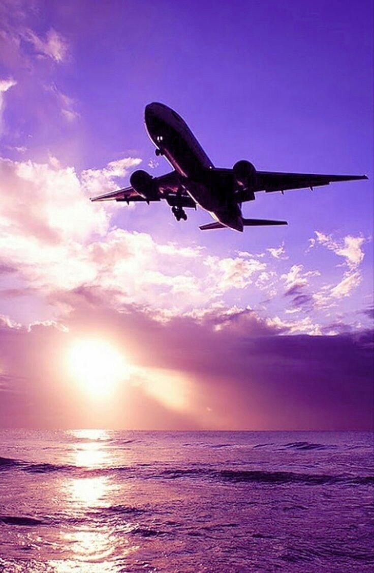 Самолет в небе