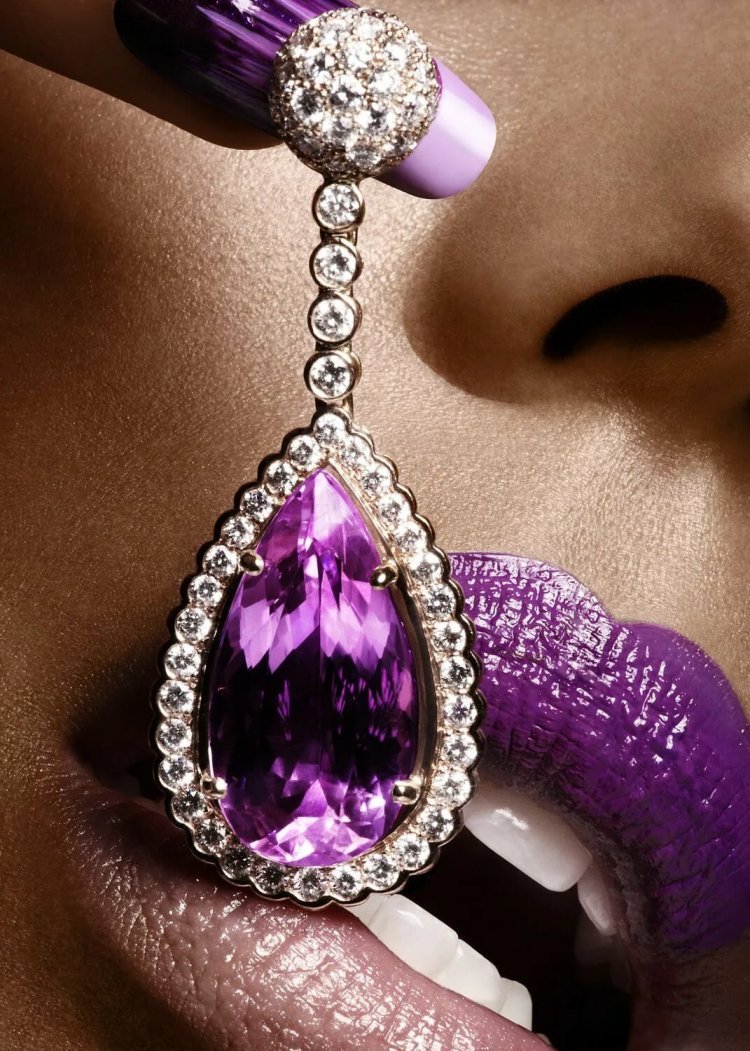 Аметистовая Сережка